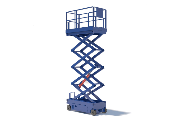 Self propelled scissor lift manufacturers in Ahmedabad | Titan MHE PVT LTD
